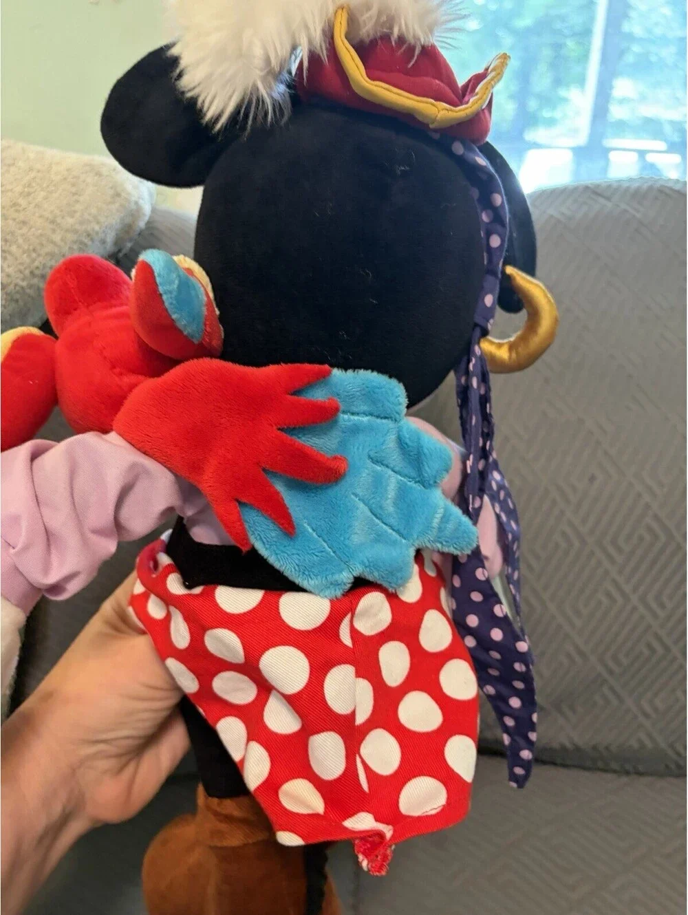 Disney Store Exclusive Minnie Mouse Pirate Plush
